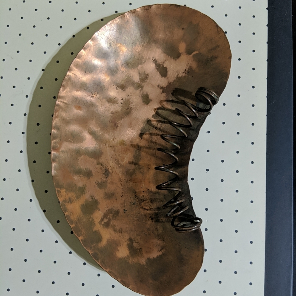 Gregorian Hopper Copper ashtray